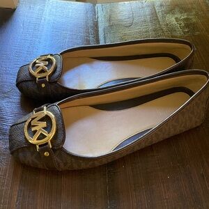 Michael Kors Fulton Studded Logo Moccasins